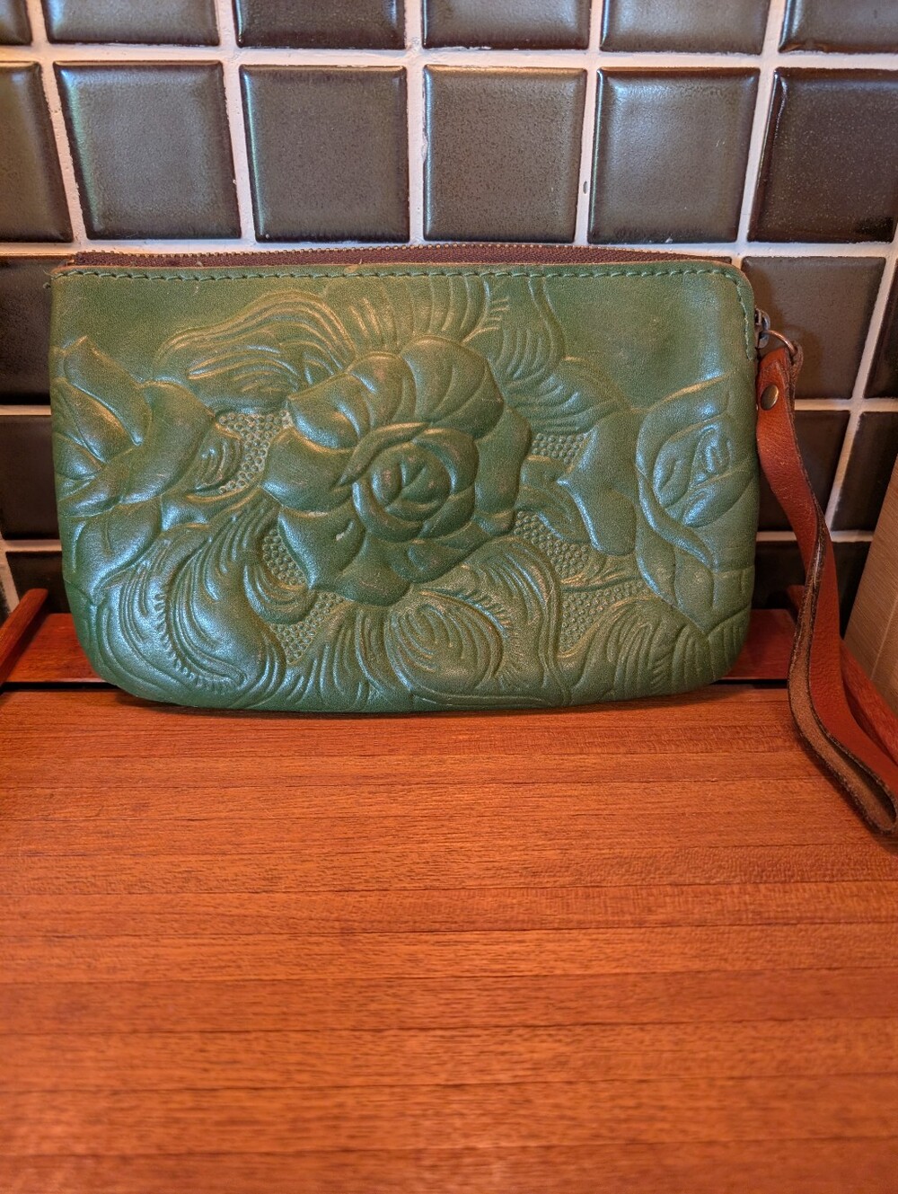 Patricia Nash Embossed Wristlet